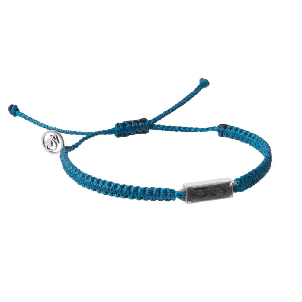 4Ocean Teal Color Ghost Net Handmade Bracelet for Both Men and Women