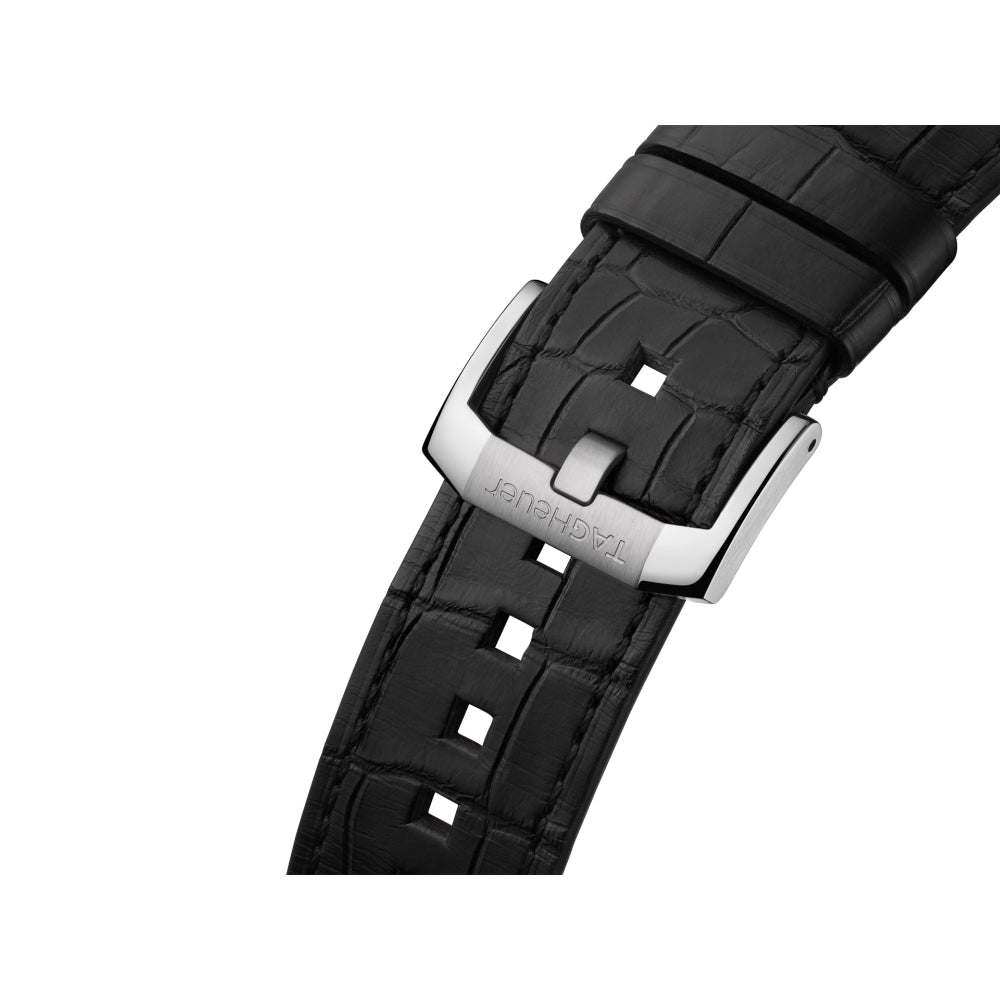 TAG Heuer Men's Luxury Autavia 42mm Flyback Chronometer Watch in Classic Black