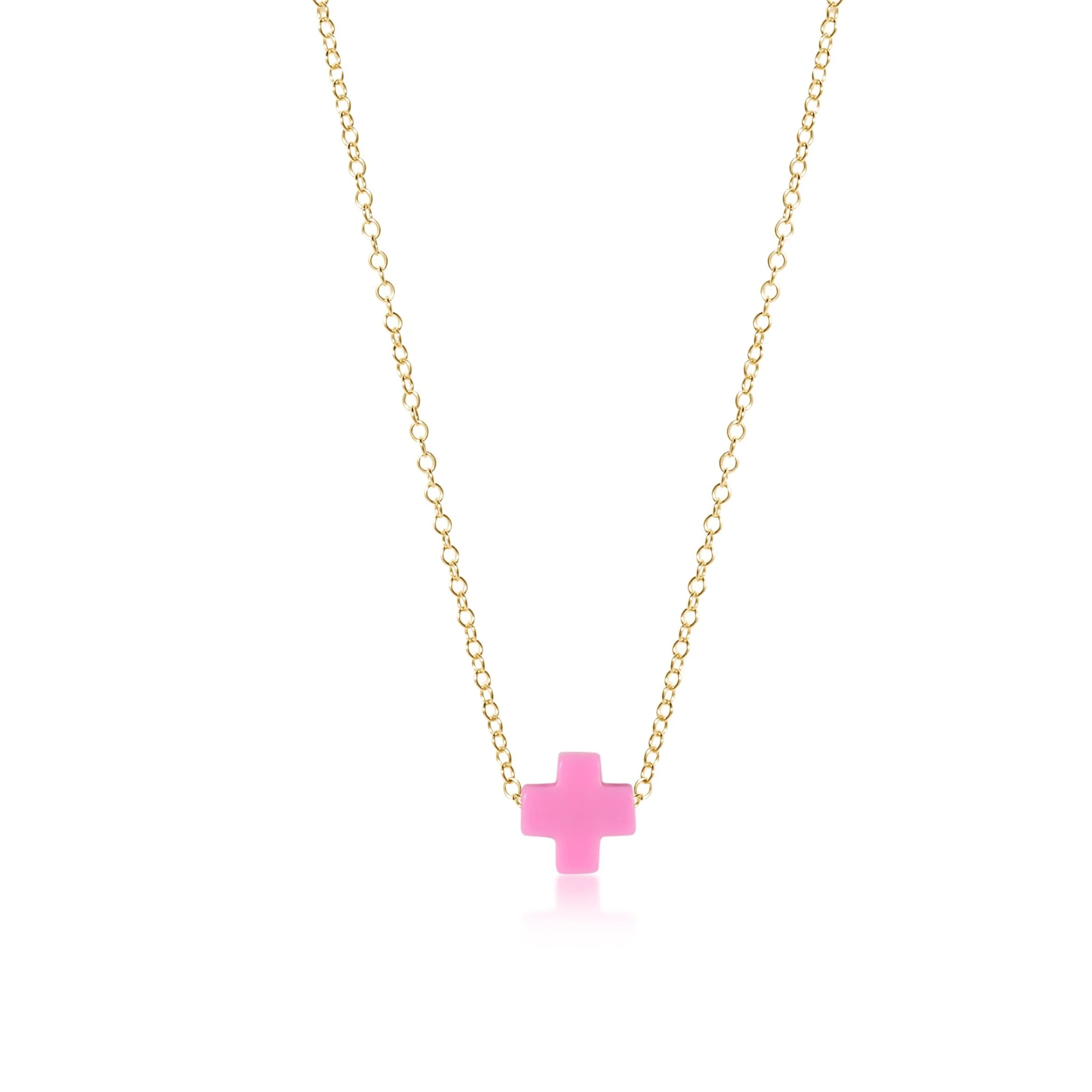 Enewton 16-Inch Gold-Filled Signature Cross Necklace - A Timeless Jewelry Piece