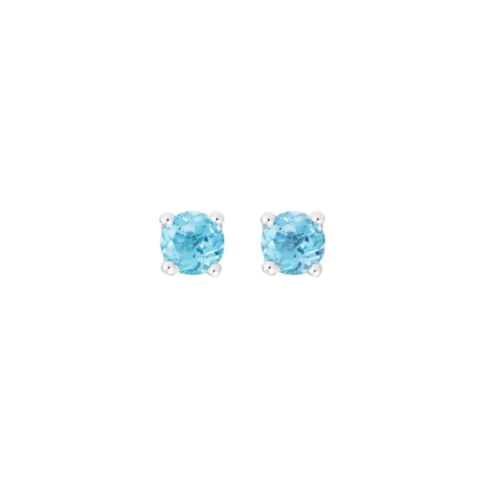 Exquisite 14k Gold Gemstone Stud Earrings for Adornment