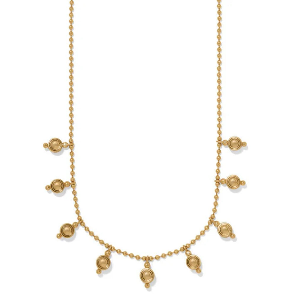 Brighton Reversible Multi - Color Twinkle Modern Droplet - Style Mod Necklace for Fashionable Layering