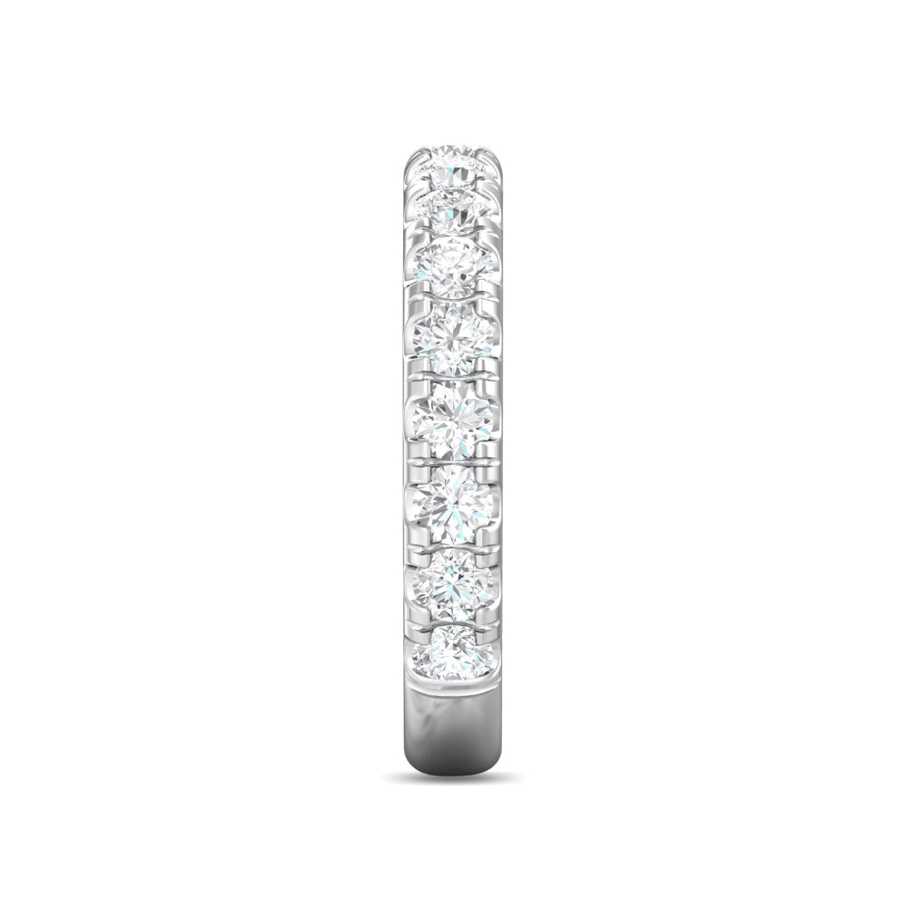 Exquisite 14k Diamond Wedding Band by Martin Flyer for Timeless Celebrations