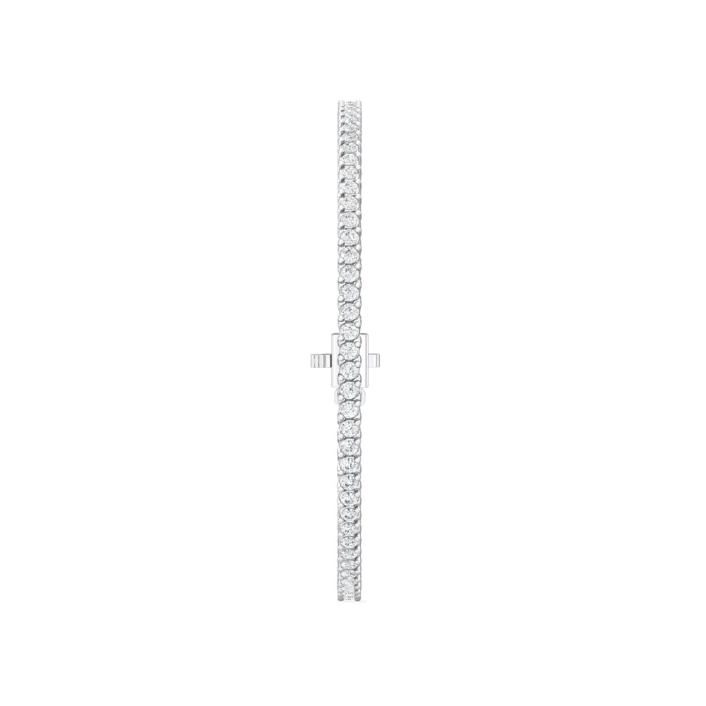 Exquisite 14k Diamond Martin Flyer Tennis Bracelet for Elegant Wrist Adornment