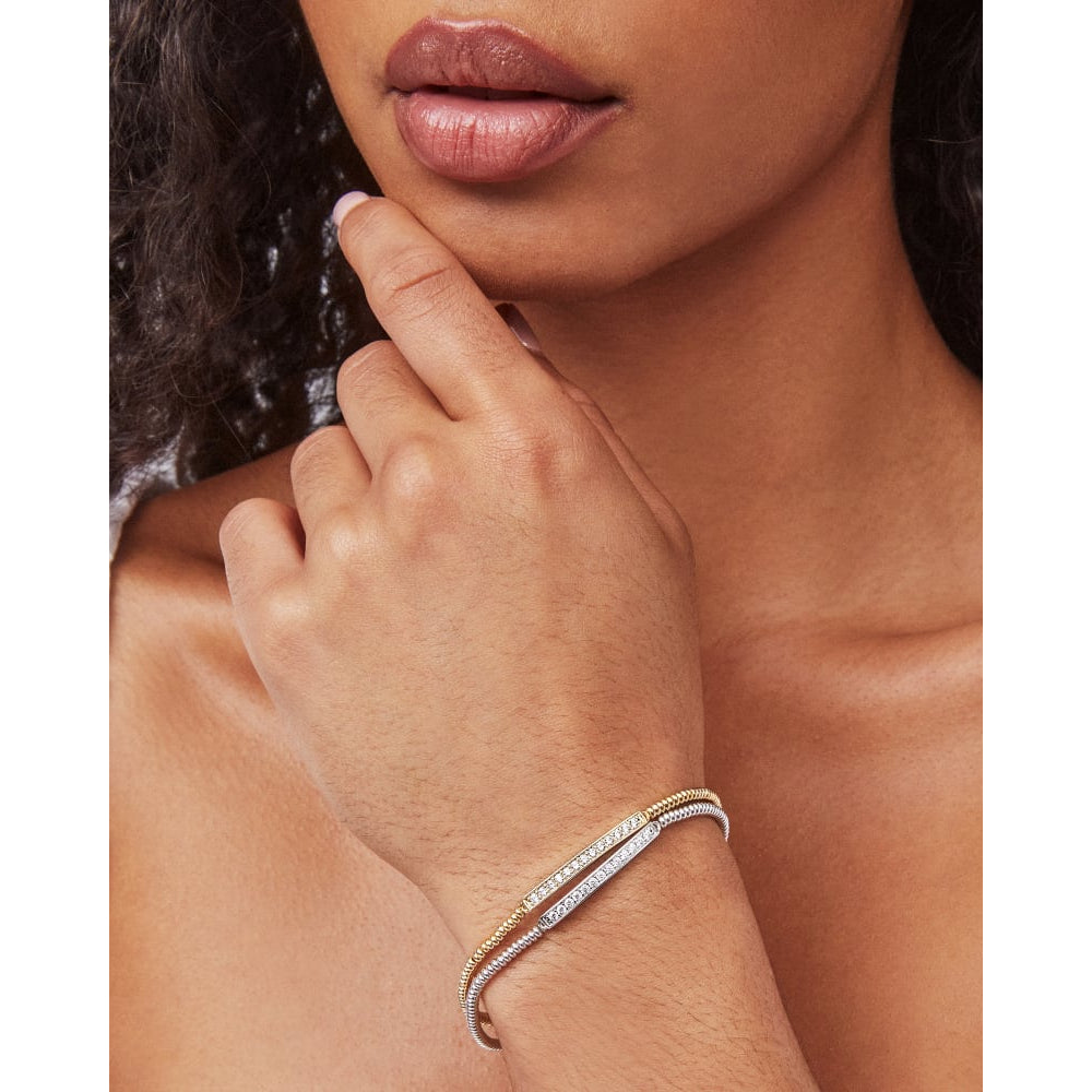 Kendra Scott's Sparkling Addison Stretch Bracelet for Stylish Wrists