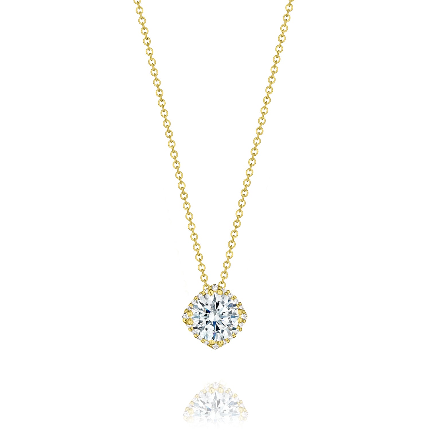 Exquisite Dantela Bloom Diamond Pendant Necklace for Elegant Women