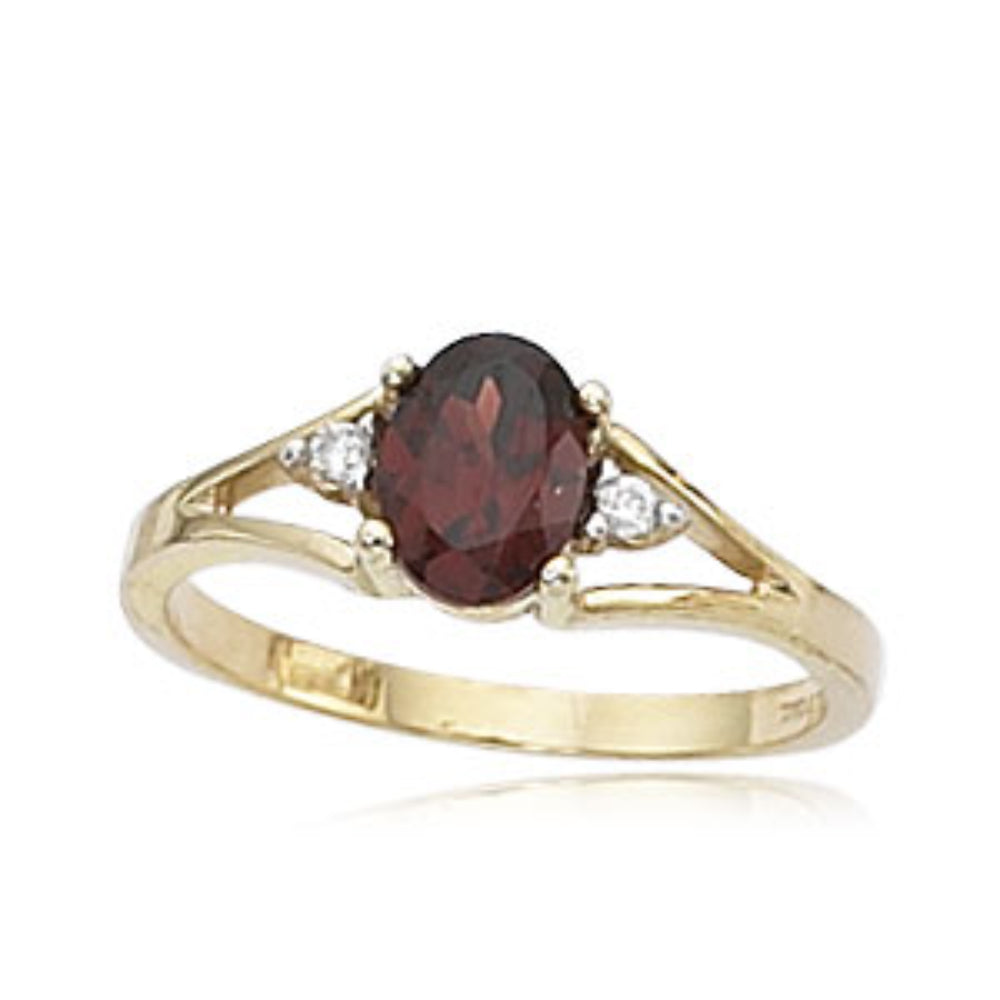 Exquisite 14K Gold Ring Embellished with Semi-Precious Gemstones and Diamonds