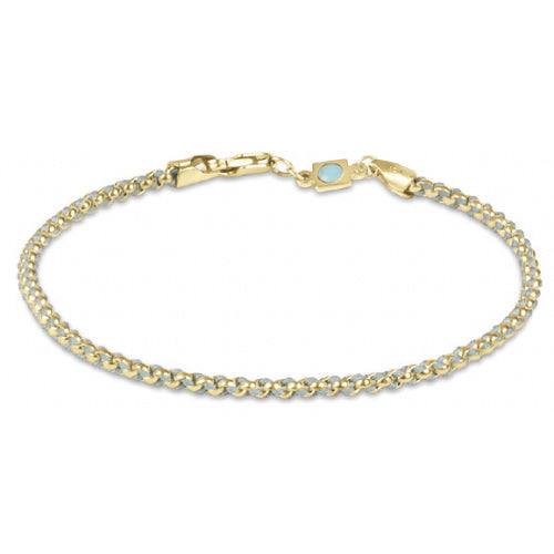 Enchanting 6.75-inch Gold-filled Hope Together Bracelet
