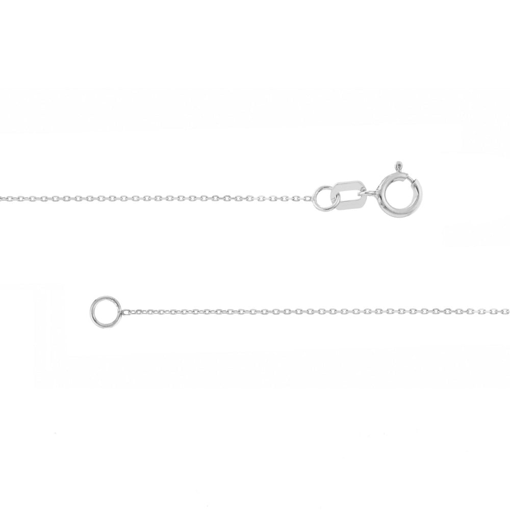 20-Inch 14k Gold Diamond-Cut Cable Chain for Sparkling Style