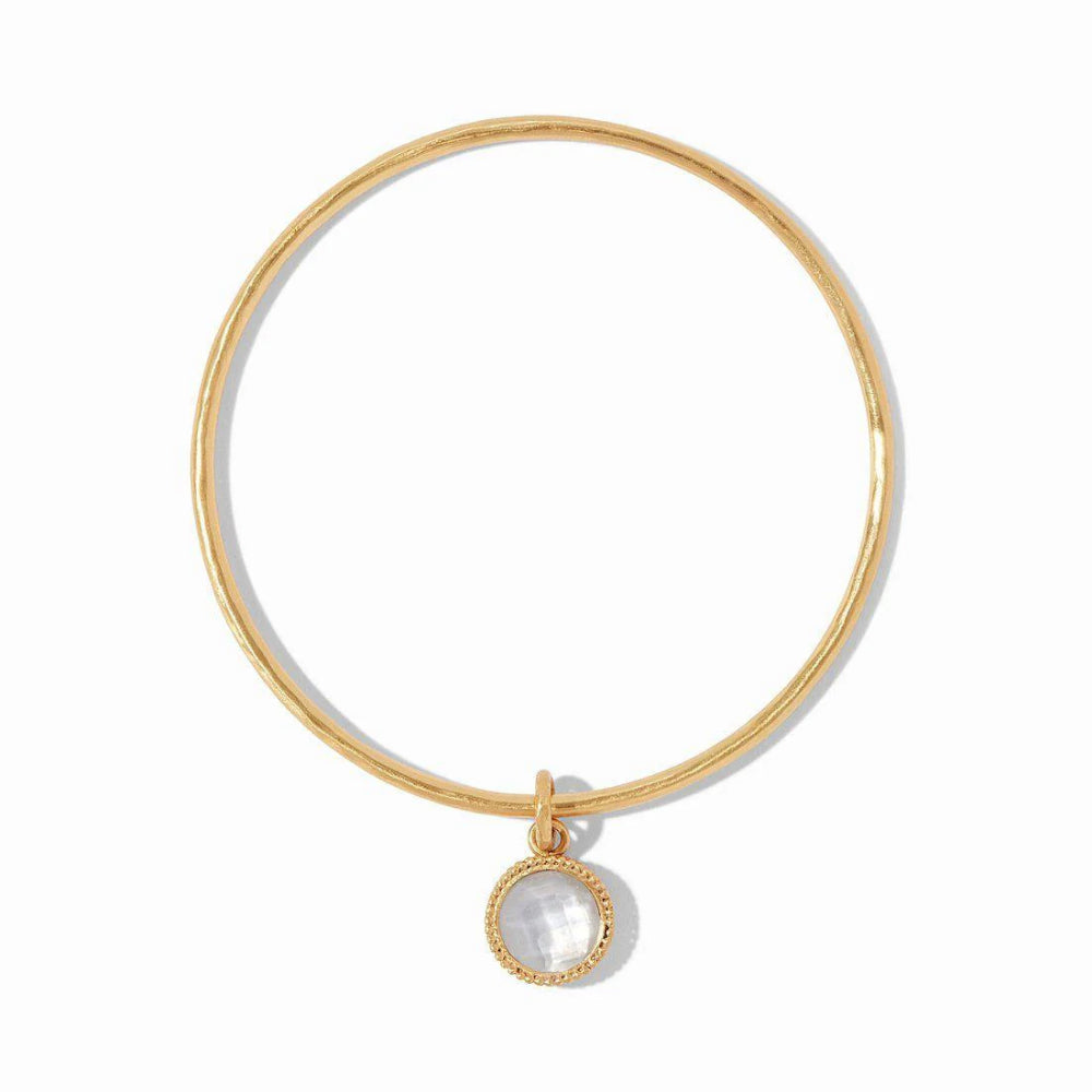 Julie Vos Reversible Fleur-de-Lis Design Bangle Bracelet