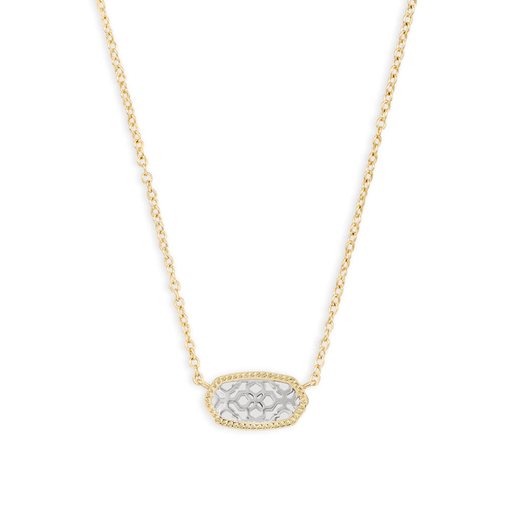 Kendra Scott Exquisite Elisa Filigree Style Pendant Necklace for Daily Wear