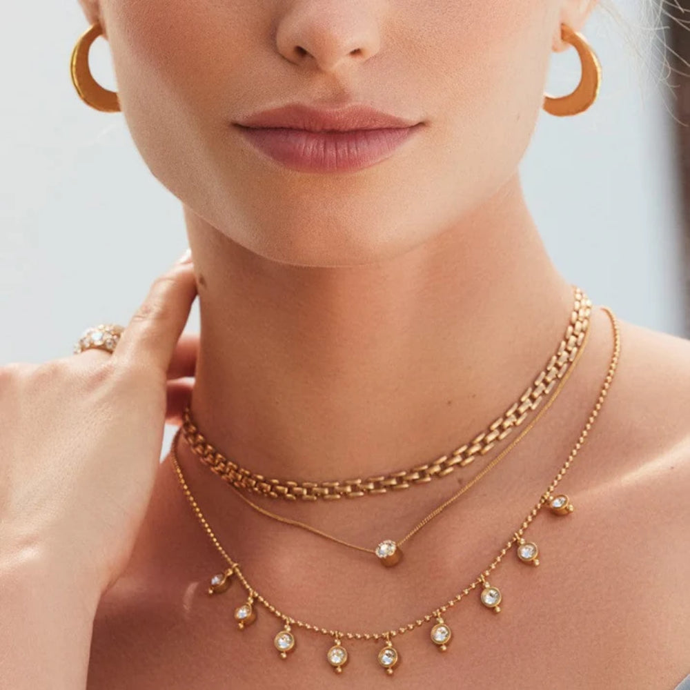 Brighton Reversible Droplet-Shaped Twinkle Mod Style Necklace for Women