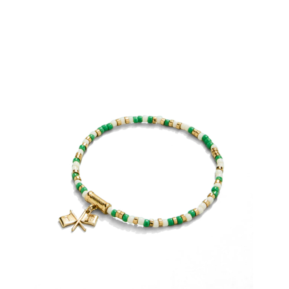 Spartina Golf Flags-themed Stretch Bracelet - Greenbriar Style, Ideal Sporty Jewelry Accessory