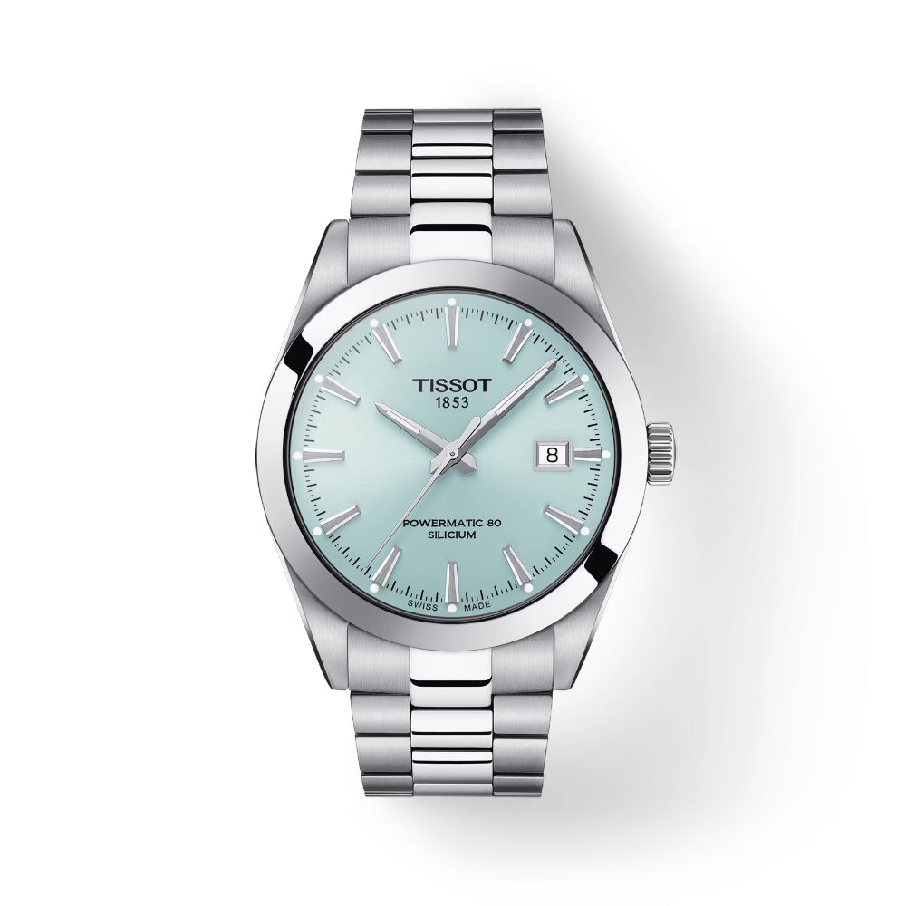 Tissot 40mm Gentleman Automatic Watch with Powermatic 80 Silicium Movement