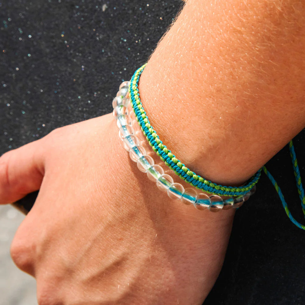 4Ocean 2024 April Earth Day Special Edition Beaded Recycled Bracelet