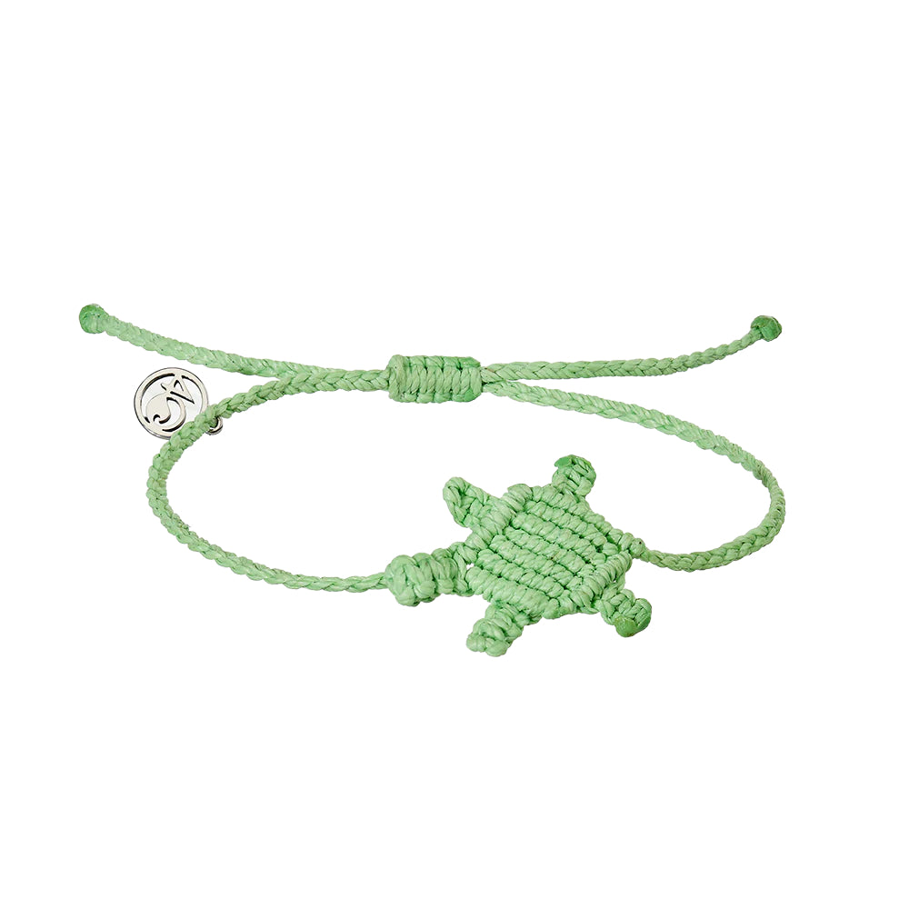 4Ocean Handmade Sea Turtle Macrame Bracelet - Recycled & Adjustable