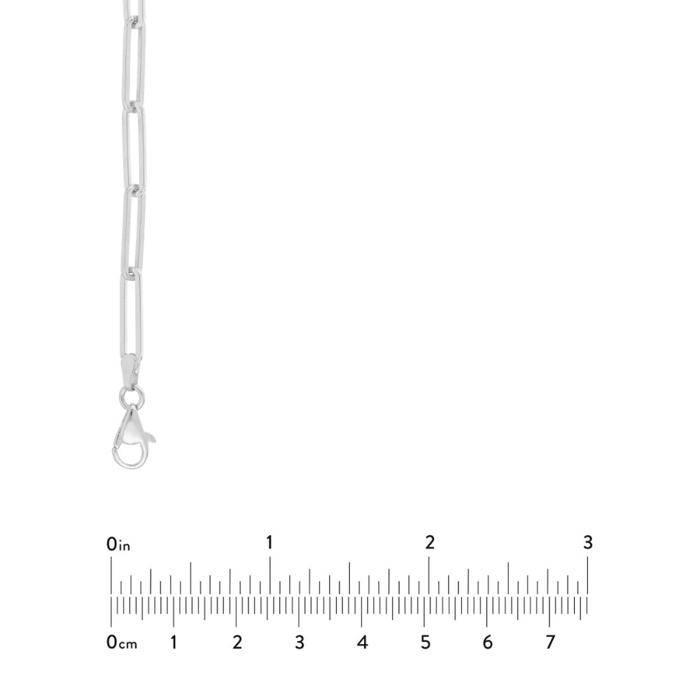Stunning 14k Gold Designer Long Link Necklace Chain, 20 Inches