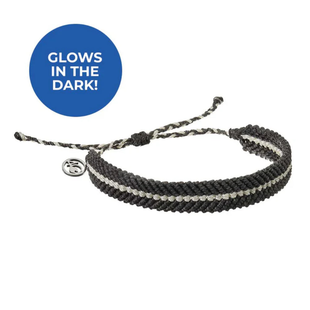 4Ocean Black and Glow-in-the-Dark Deep Sea Beaded Bracelet for Both Men and Women