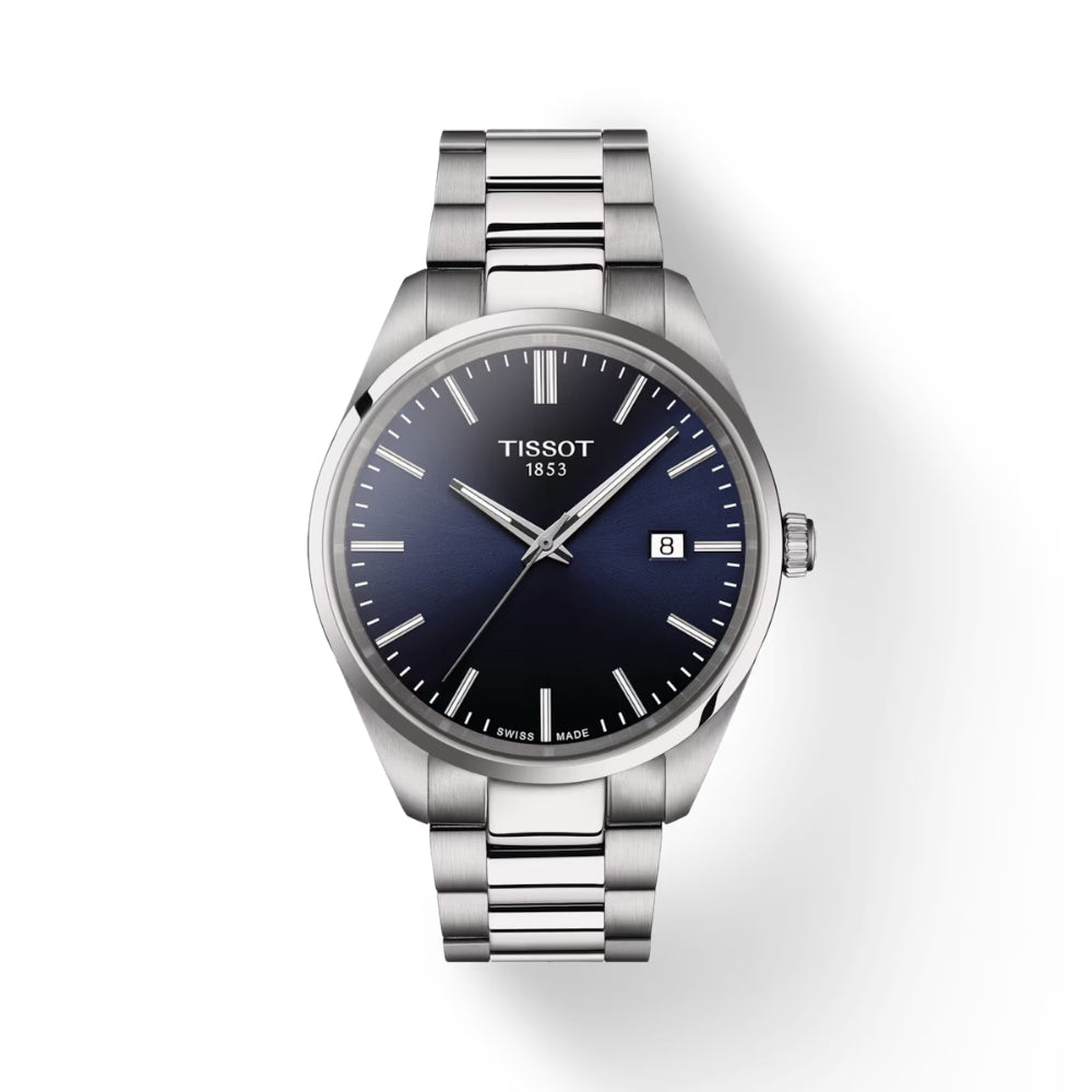 Tissot PR 100 40mm Swiss Quartz Watch with Elegant Minimalist Design