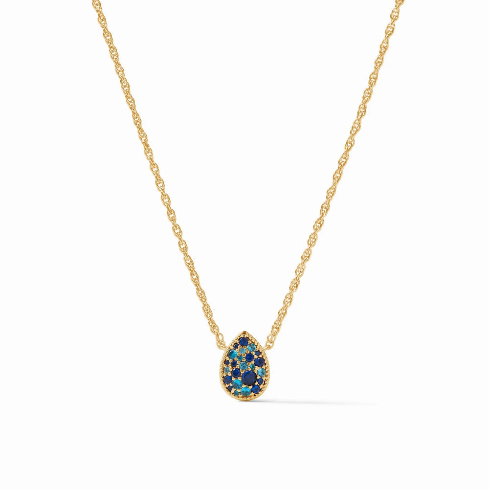 Julie Vos Delicate Luna Teardrop Design Necklace for Women