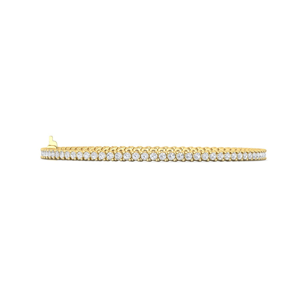 Martin Flyer Luxury 14k Gold Diamond Tennis Bracelet for Elegant Jewelry Lovers