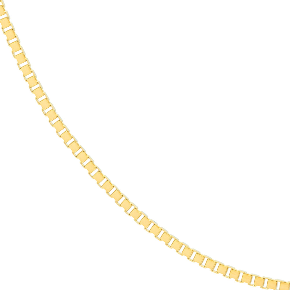 14-karat Yellow Gold 1.2-millimeter Classic Box Chain Necklace
