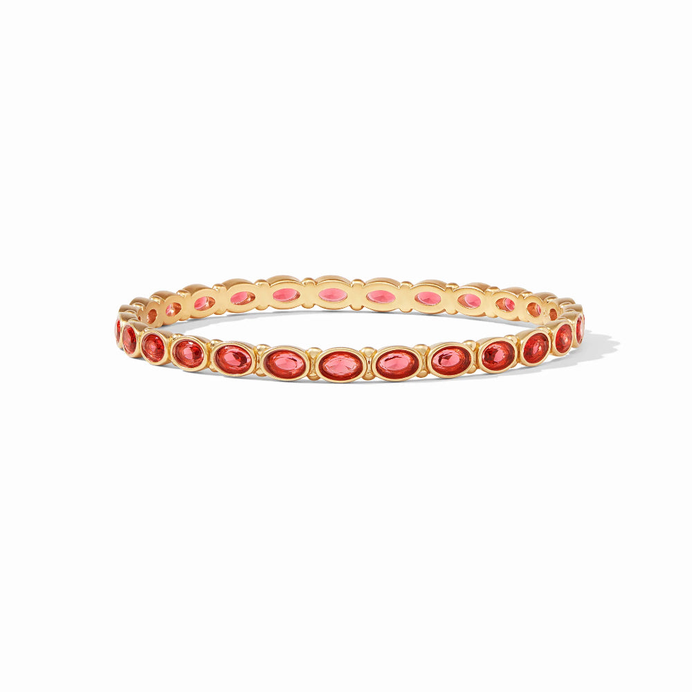Gorgeous Julie Vos Mykonos Imported Glass and Pearl Bangle