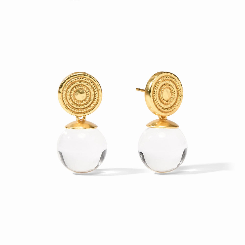 Julie Vos Stylish Madison Gold Hoop Earrings