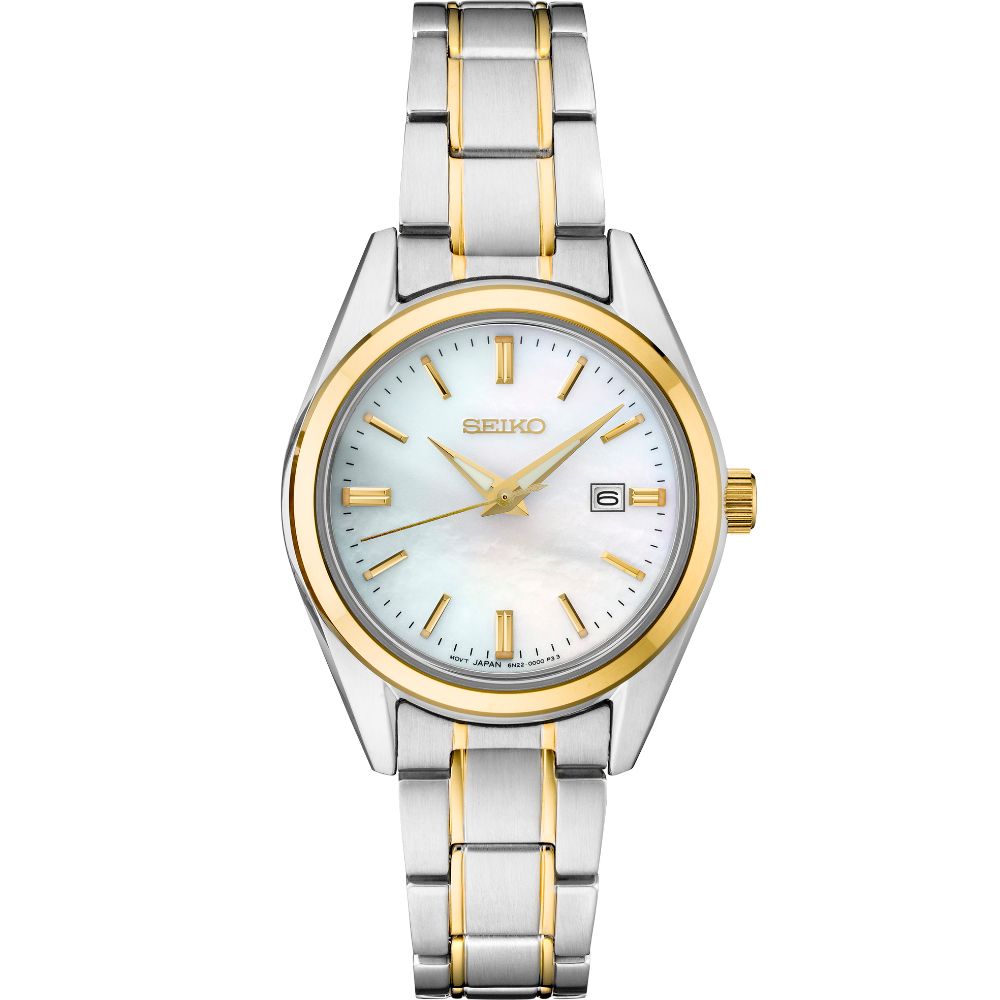 Seiko Two-Tone Quartz Watch from the Essentials Collection