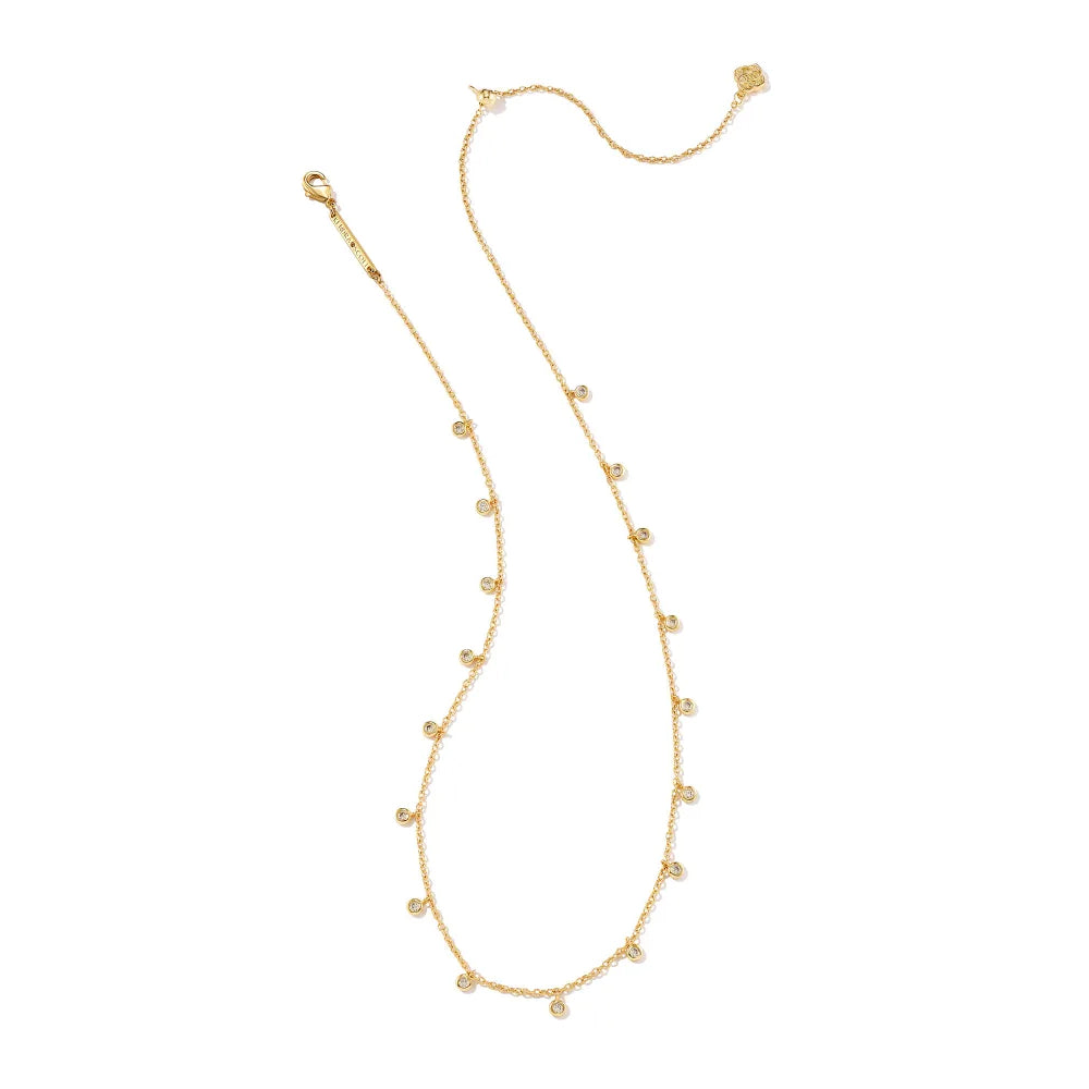 Kendra Scott's Exquisite Amelia Gold Chain Necklace for Everyday Layering