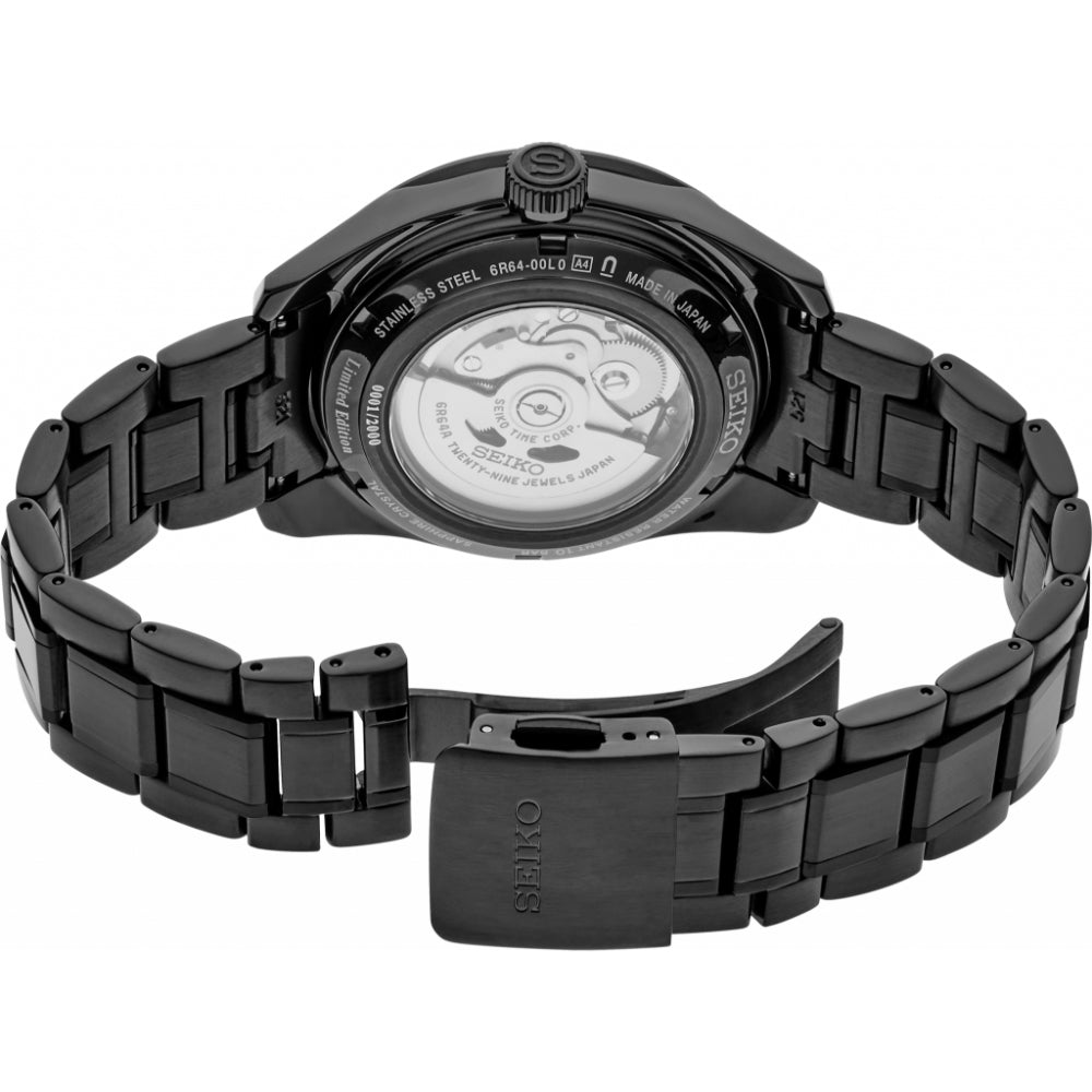 Seiko Presage Sharp-Edged Series Limited Edition Automatic GMT Watch