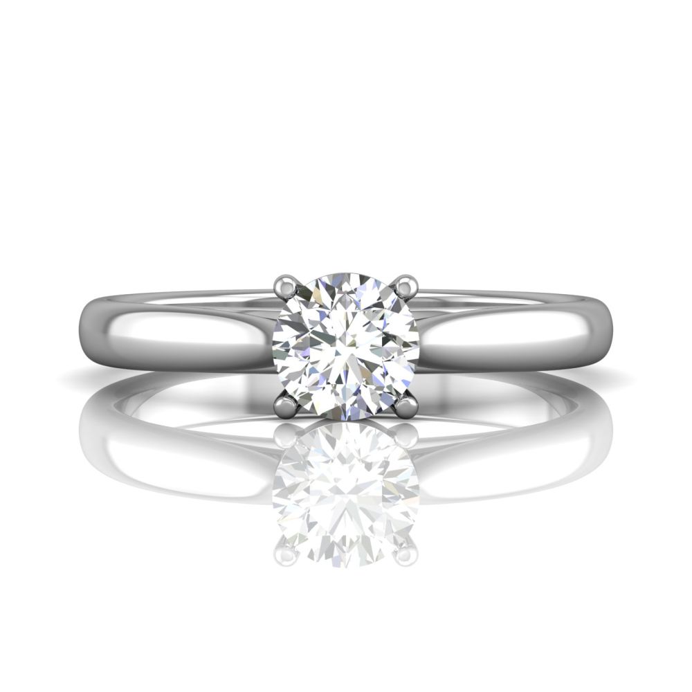 Martin Flyer Exquisite FlyerFit Single-Stone Engagement Ring for a Timeless Proposal
