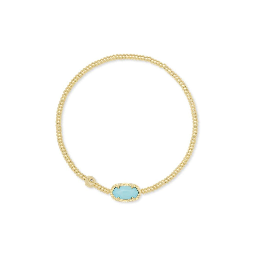 Kendra Scott Grayson Gold-Plated Stretch Bracelet - A Stunning Addition to Your Jewelry Collection