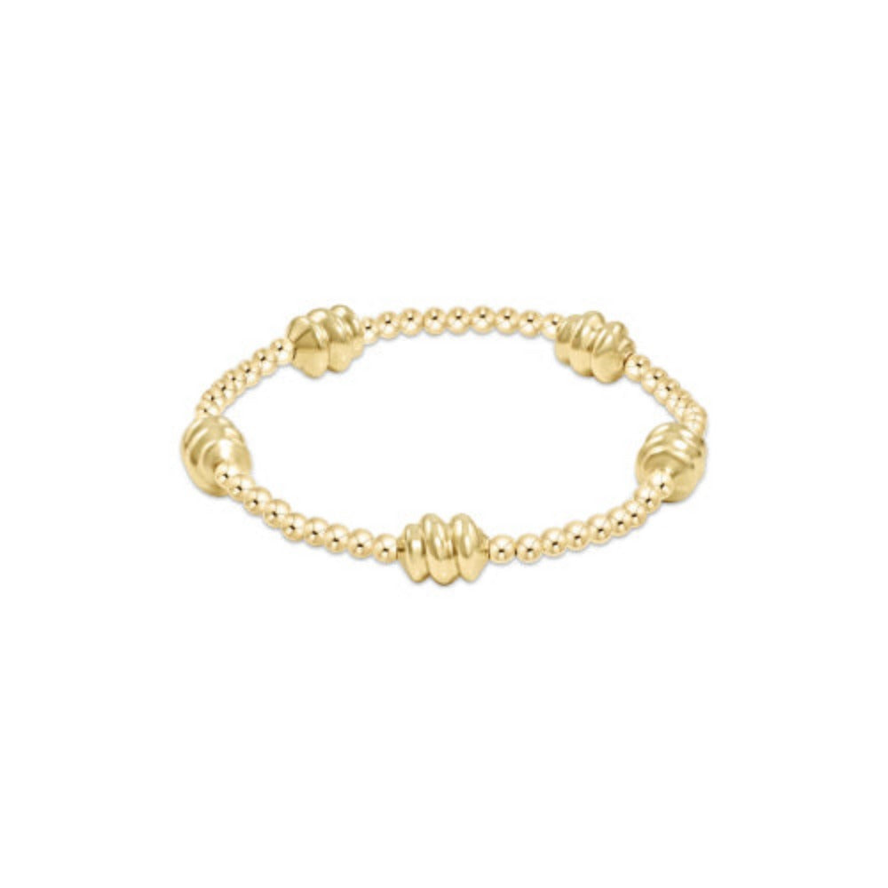 Exquisite enewton 6.25 Admire Gold 3mm Gold-Filled Bead Bracelet for Stylish Stacking
