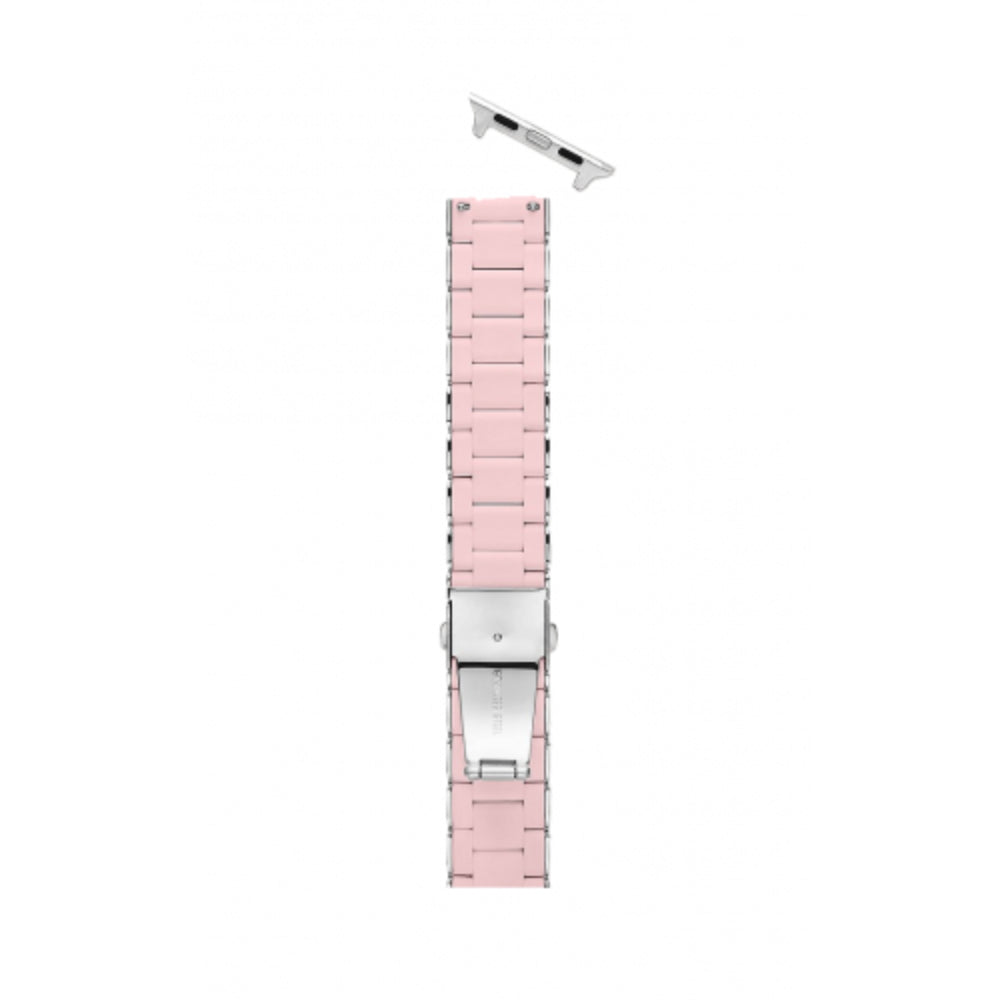 Michele Soft Pink Silicone-Wrapped Bracelet Band for Apple Watch® Series 1 - 7