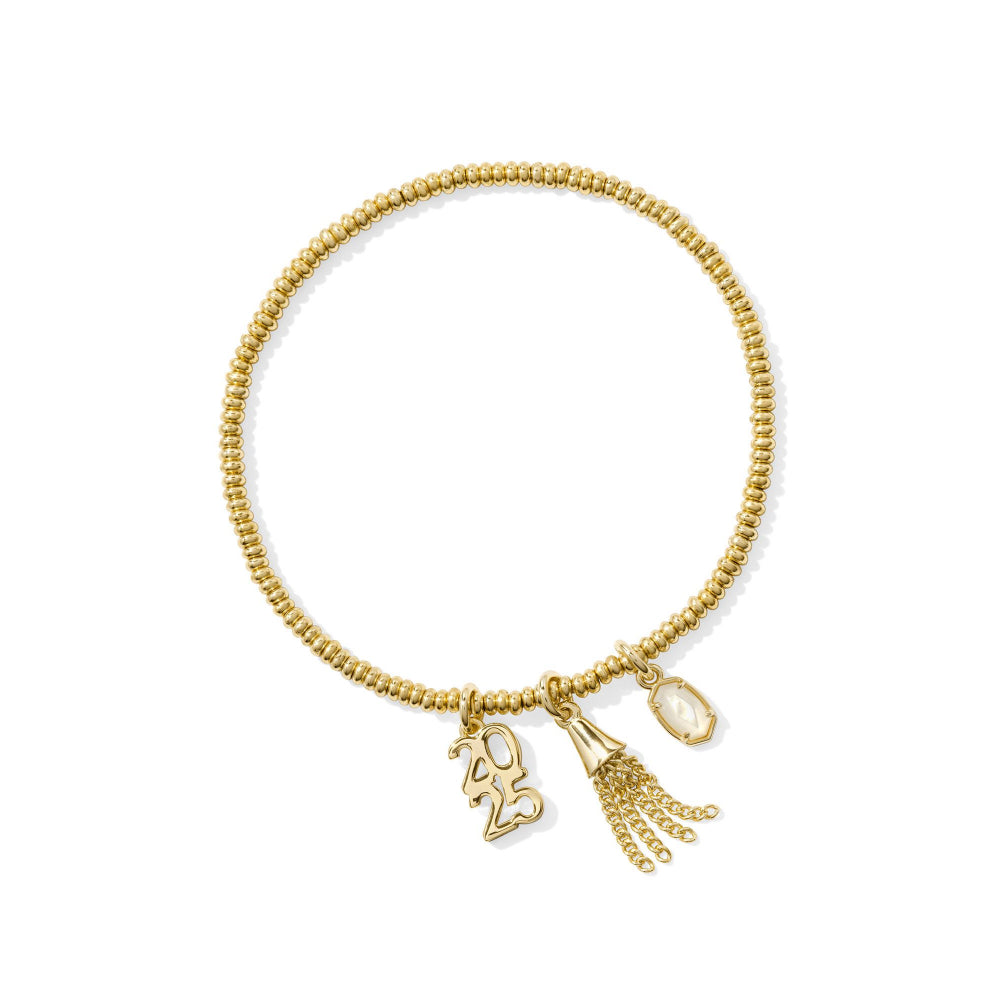 Kendra Scott Dichroic Glass 2025 Graduation Stretchable Bracelet