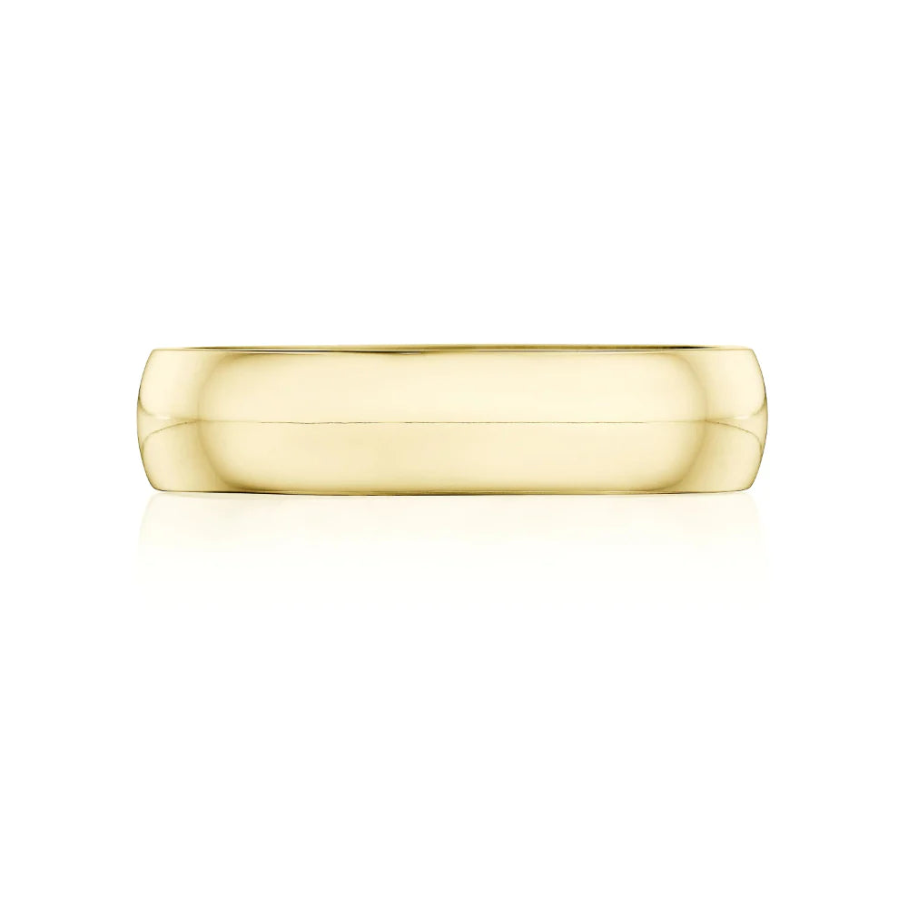 Tacori High Polish Classic Domed Band for Gentlemen