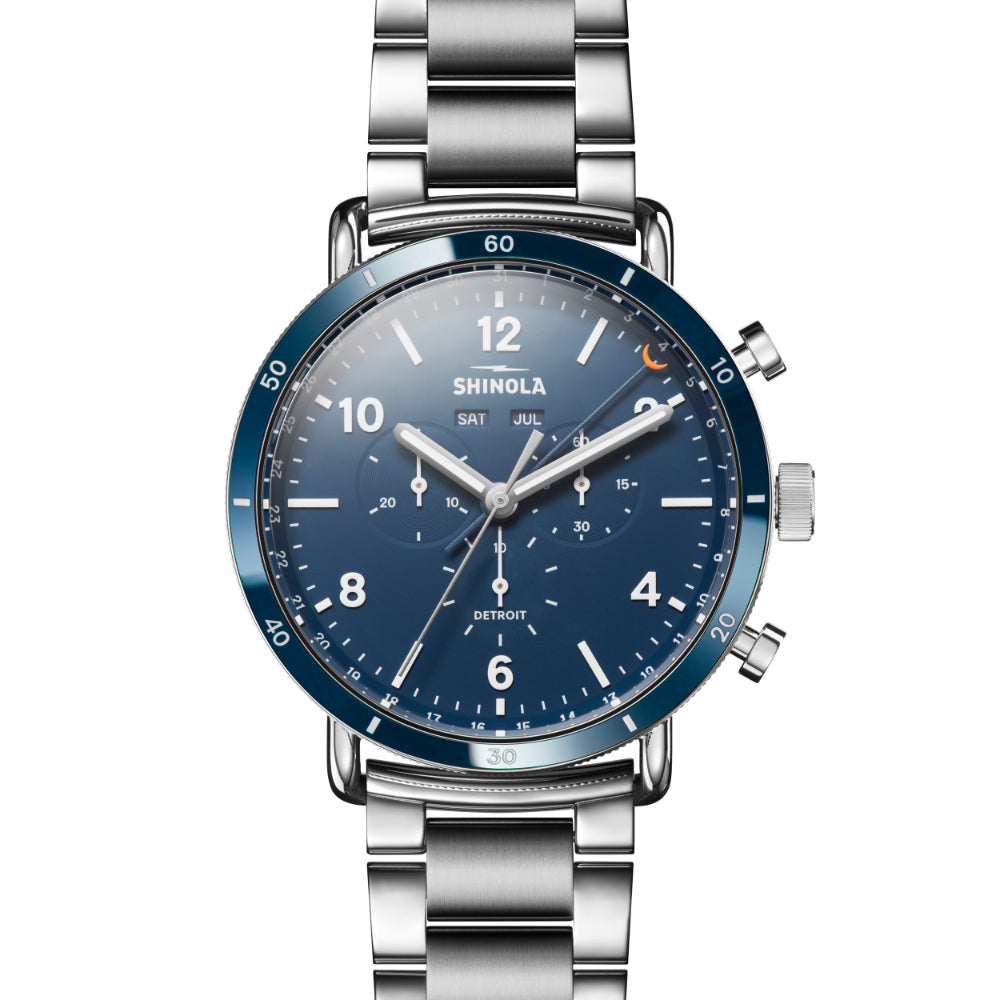 Shinola Men's 45mm Canfield Sport Quartz Chronograph Sports Watch