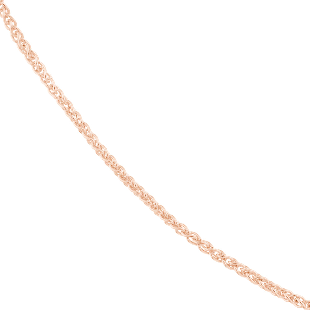 14k Gold 1.05mm Width Wheat Chain for Stunning Layering