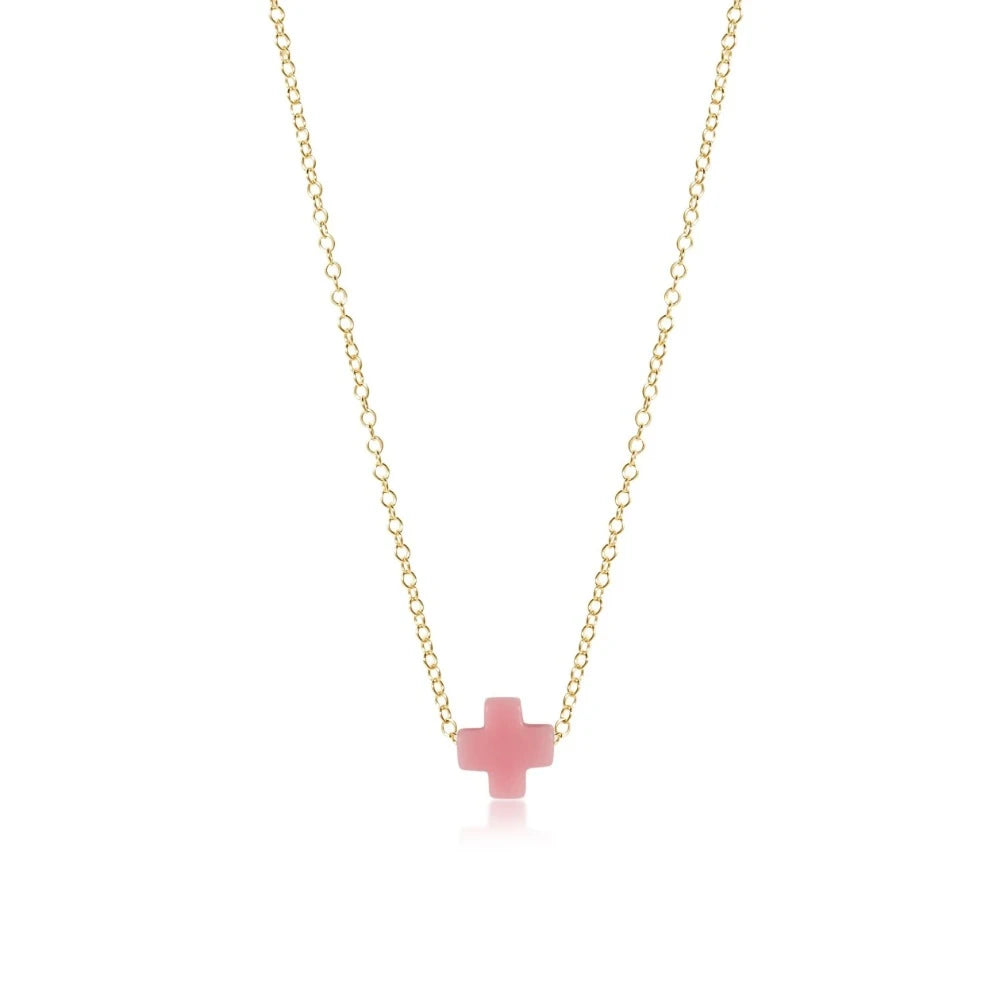 Enewton 16-Inch Gold-Filled Signature Cross Necklace - A Timeless Jewelry Piece