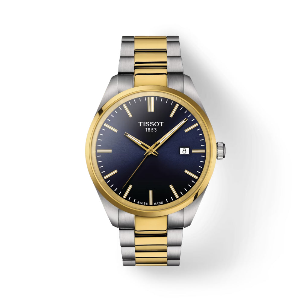 Tissot PR 100 40mm Two-Tone Quartz Wristwatch - A Precise and Robust Timepiece