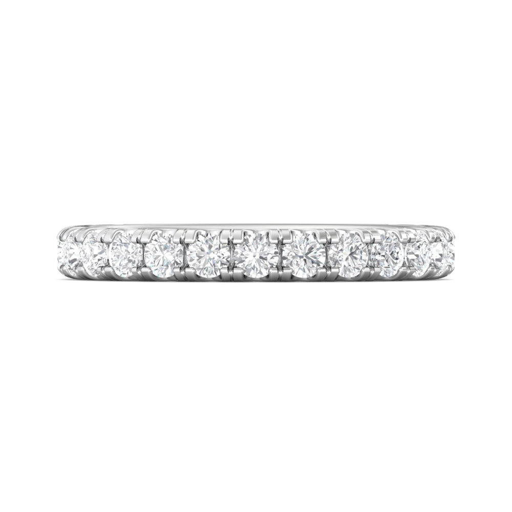 Exquisite 14k Diamond Wedding Band by Martin Flyer for Timeless Celebrations