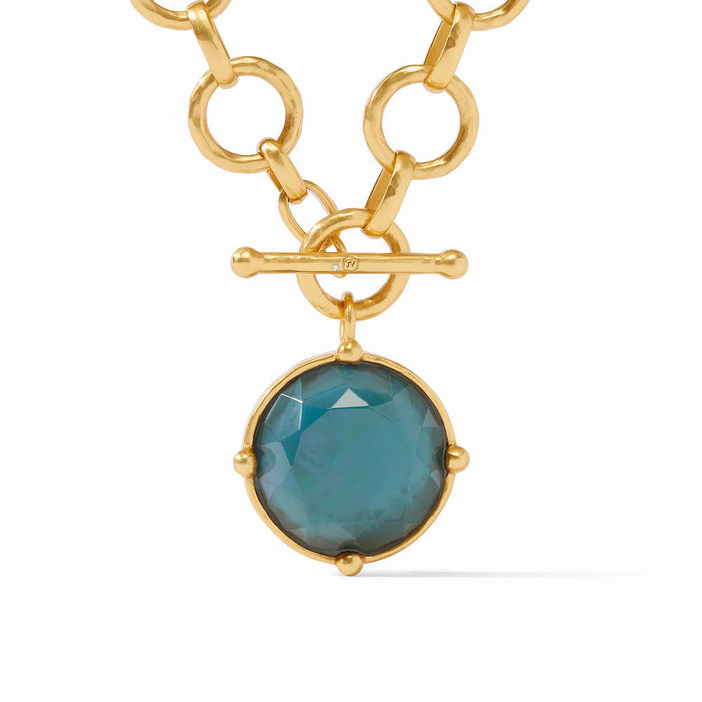 Julie Vos Shining Honeybee Statement Necklace with 24K Gold Plate