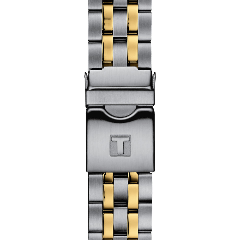 Tissot Seastar 1000 Powermatic 80 Two - Tone Automatic Men's Wristwatch for Underwater Sports