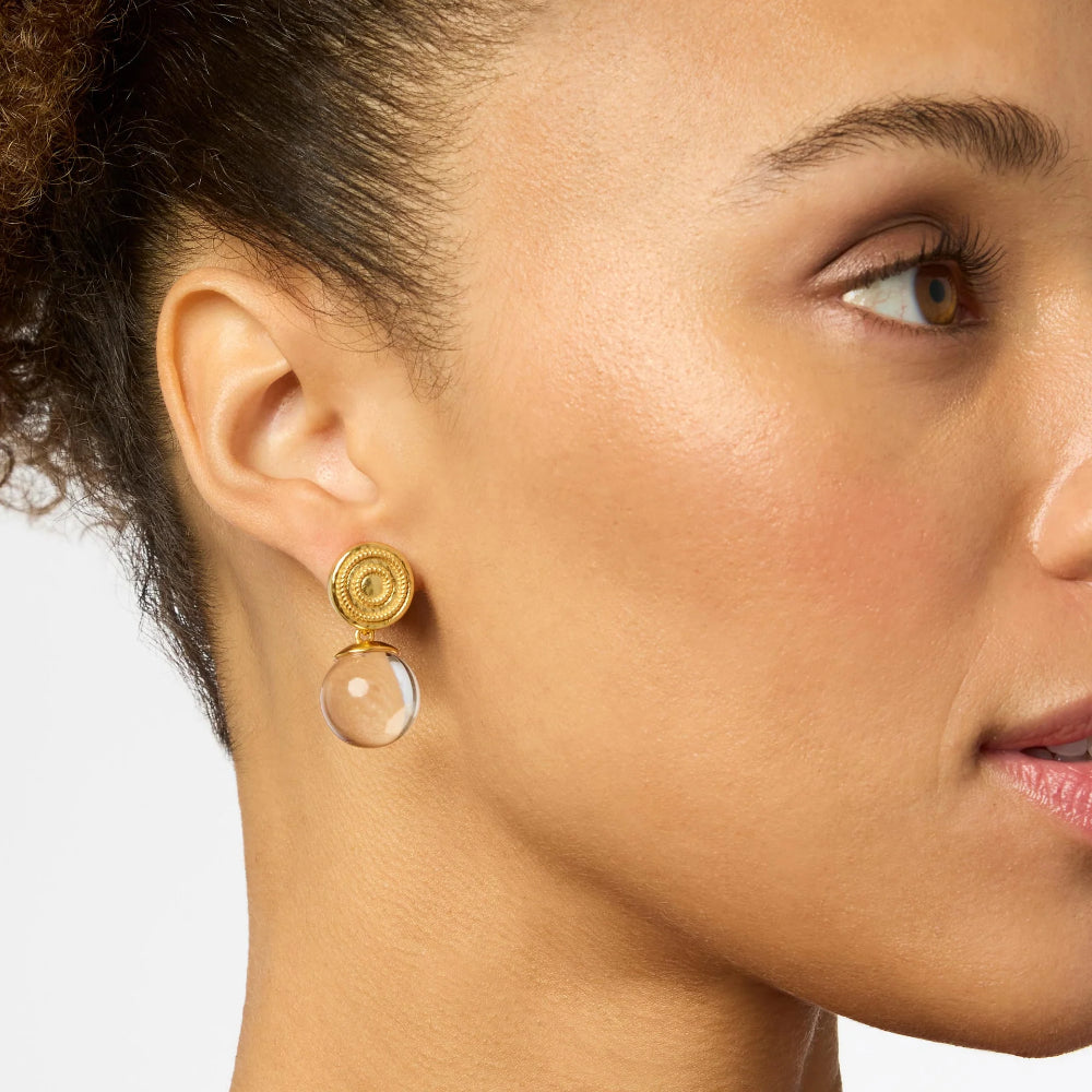 Julie Vos Stylish Madison Gold Hoop Earrings