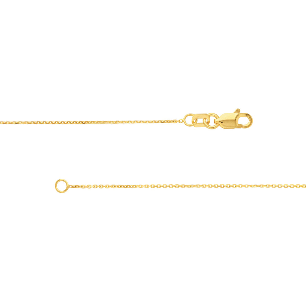 14k Yellow Gold Stunning Intertwined Circles Stations Necklace