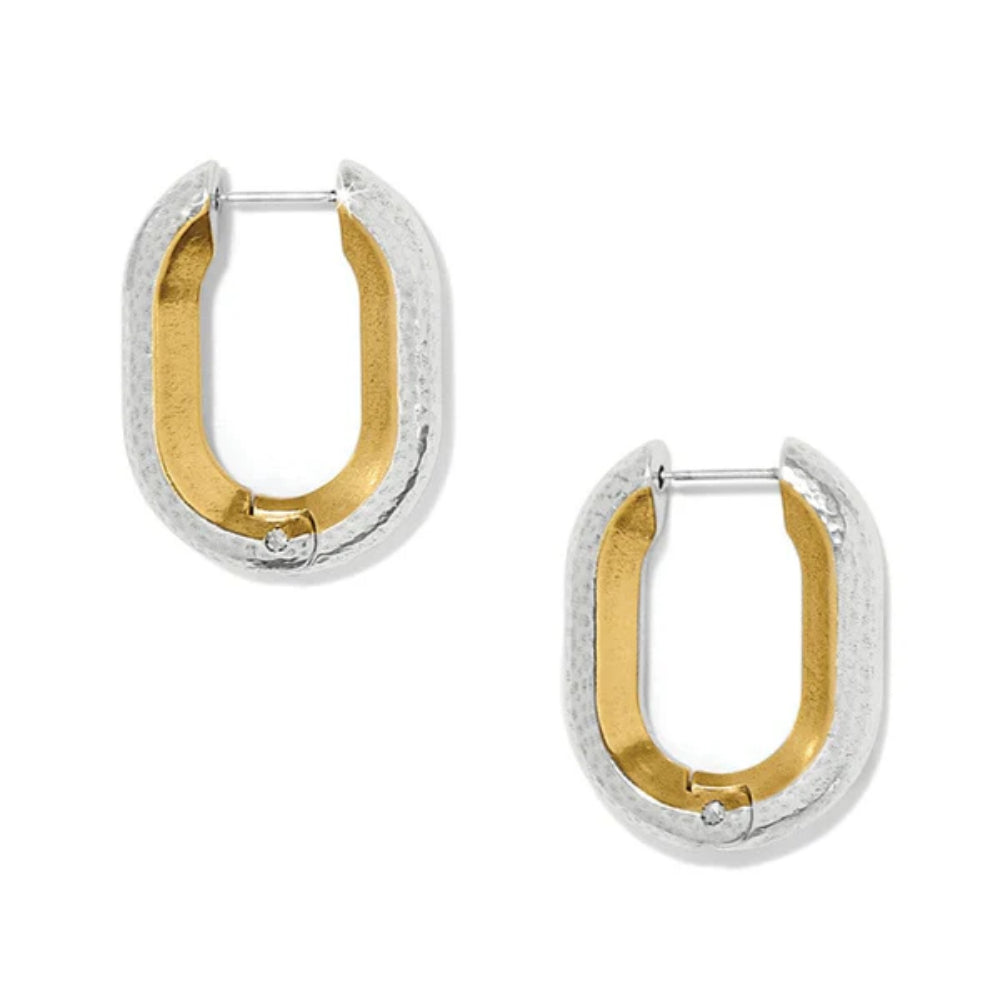Exquisite Venetian Renaissance-Inspired Brighton Medici Hinged Hoop Earrings
