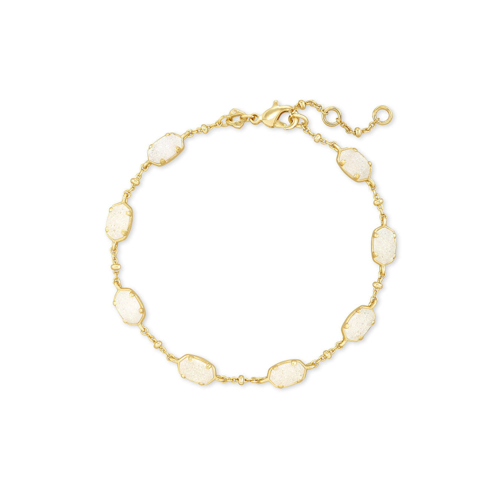 Kendra Scott Emilie Drusy Chain Bracelet - A Shimmering Jewelry Piece for Stylish Stacking