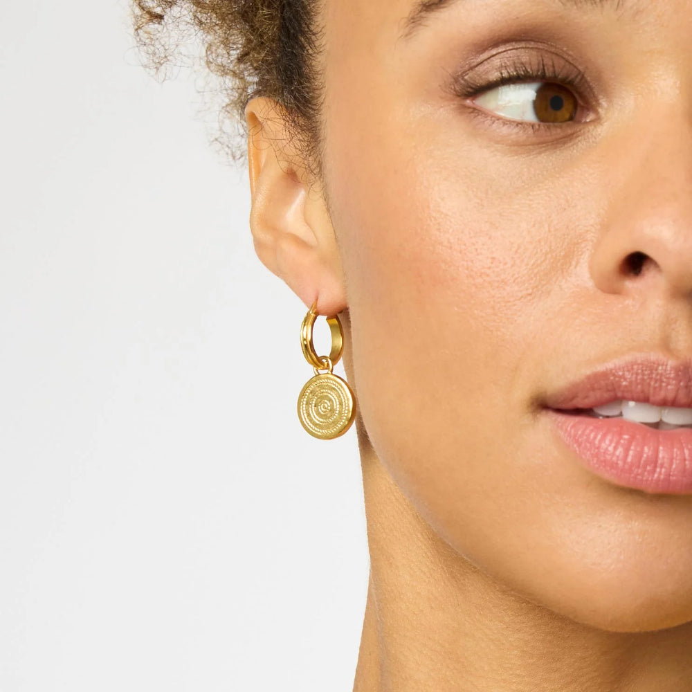 Julie Vos Madison Versatile 6-in-1 Fashion Charm Earrings for Women