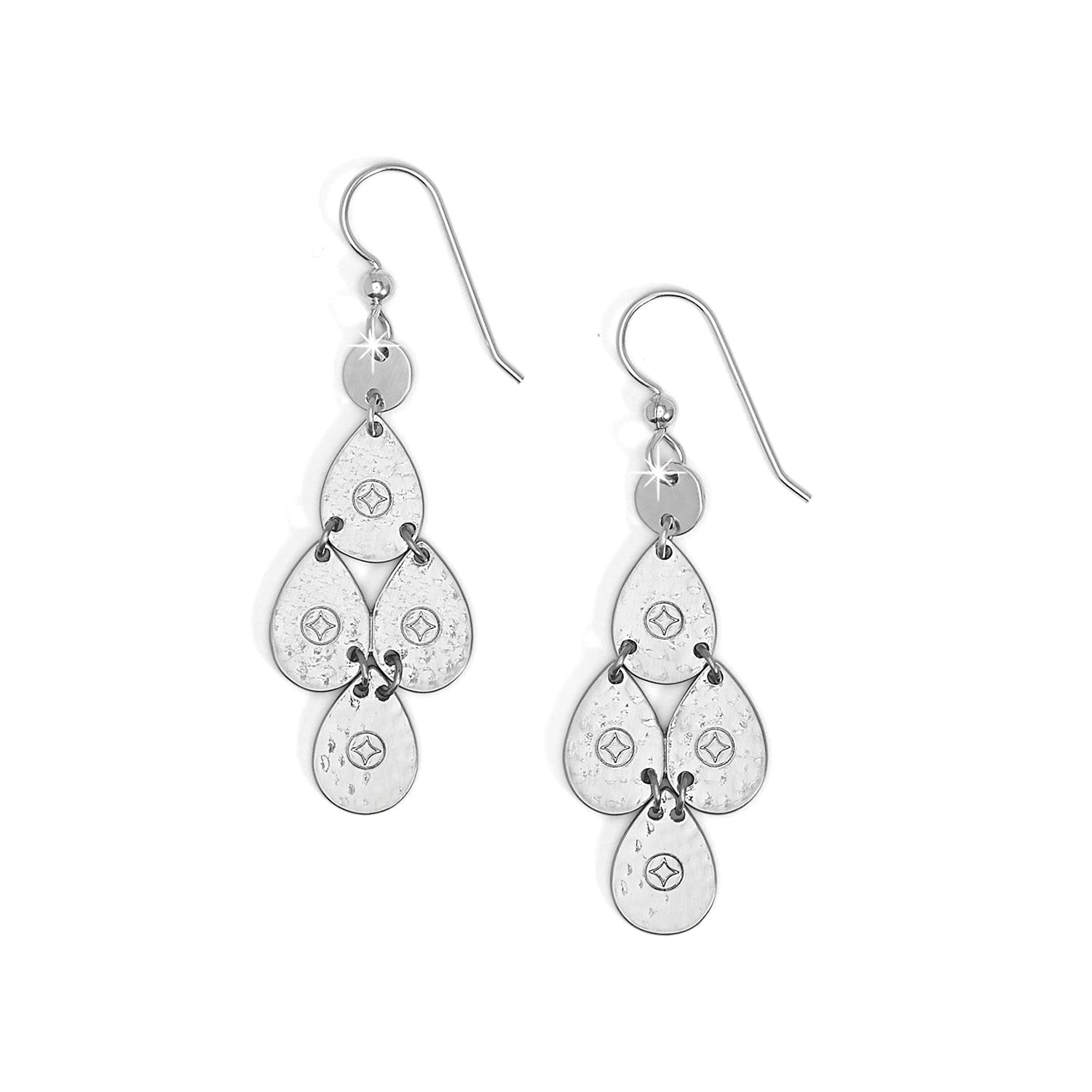 Small Teardrop French Wire Brighton Palm Canyon Earrings