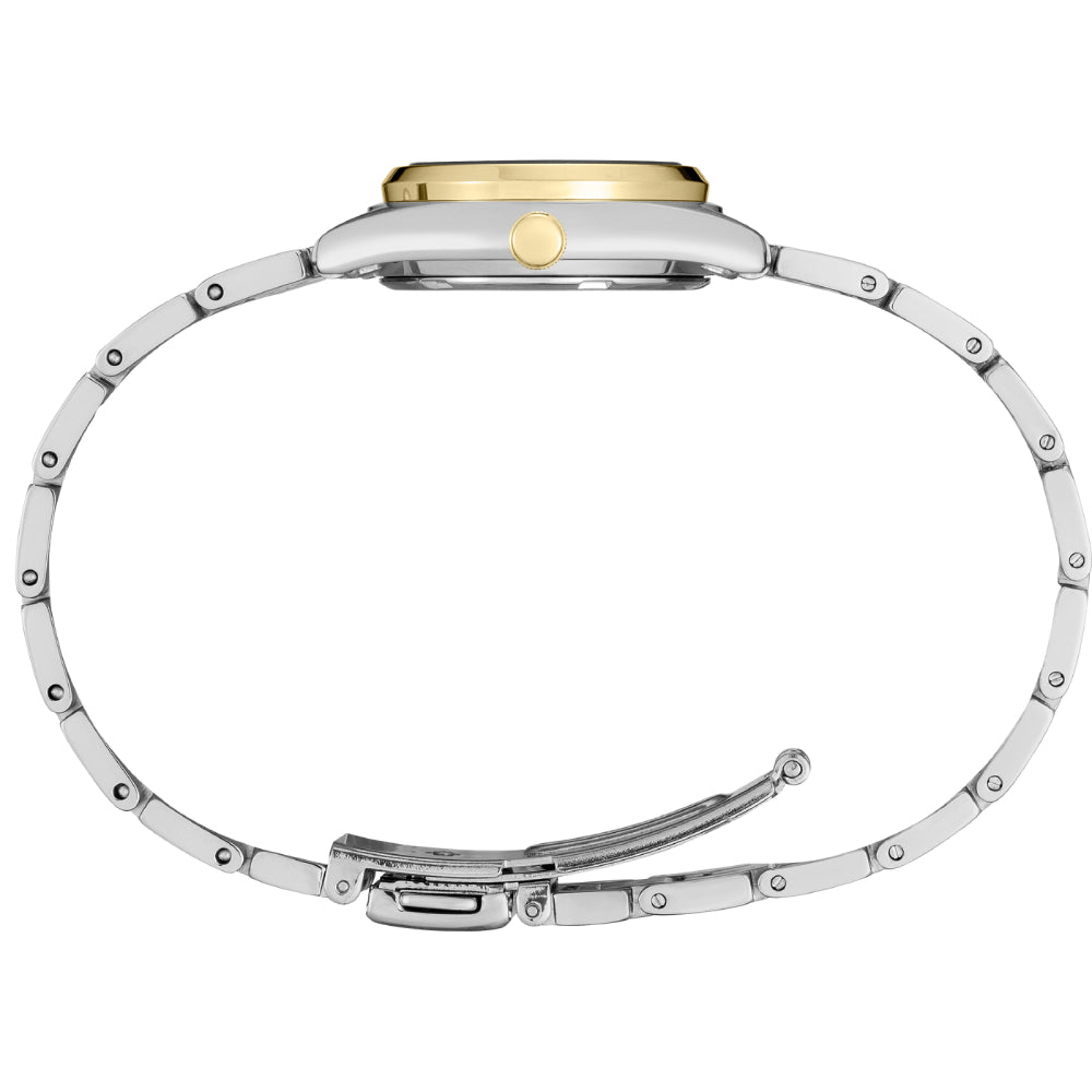 Seiko Two-Tone Quartz Watch from Essentials Collection for Daily Wear